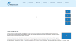 Desktop Screenshot of oceansys.com
